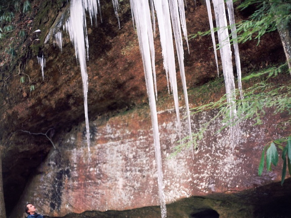 Ice on the Sheltowee Trace